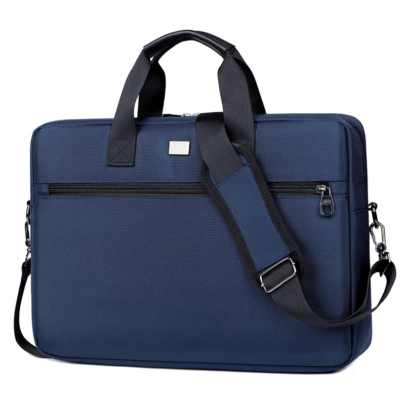 JMT-856330 Premium Expandable Waterproof Laptop Briefcase – Versatile Shoulder Messenger Bag for Business Travel