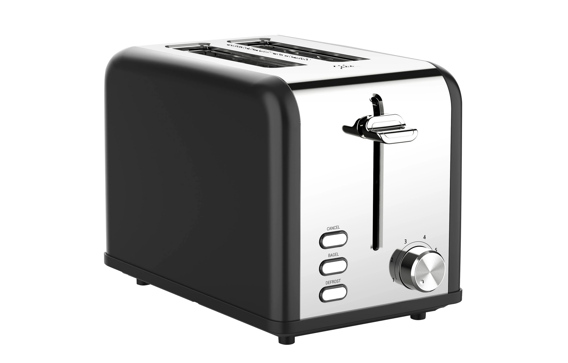 JMT-856458 Compact Stainless Steel 2 Slice Bread Toaster with Extra Wide Slots and Grill功能