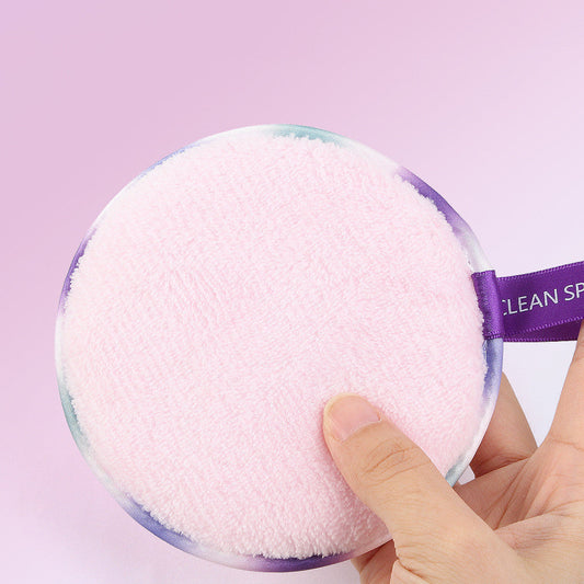 JMT-856650 Lazy Makeup Remover Wipes - Soft Reusable Fiber/Sponge Pads, Set of 3