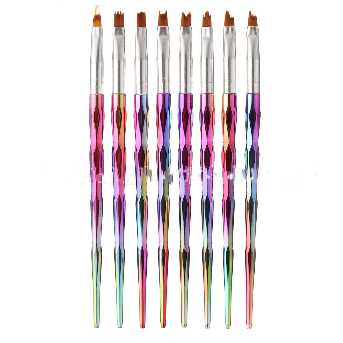 JMT-856970 Set of 8 Colorful Flower Nail Art Pens for DIY Designs