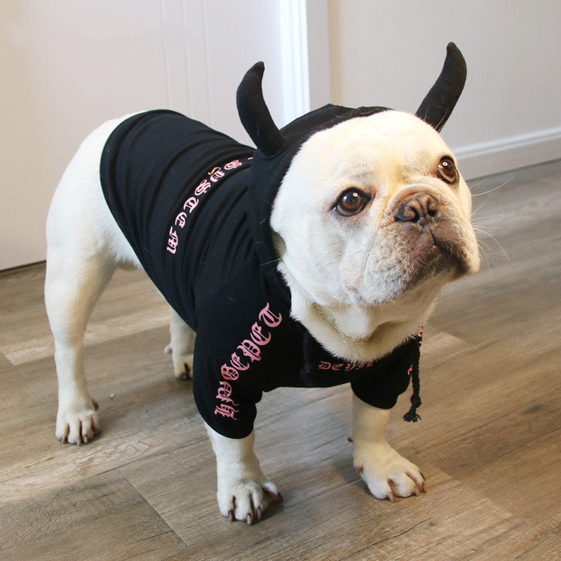 JMT-857290 Halloween Pet Fleece Sweater - Pure Cotton Casual Wear, Multiple Sizes Available