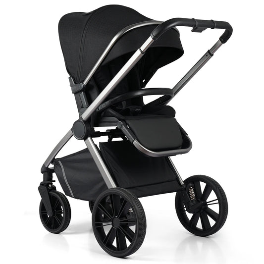 JMT-857674 3-in-1 Lightweight Foldable Stroller with Car Seat for Infants and Toddlers