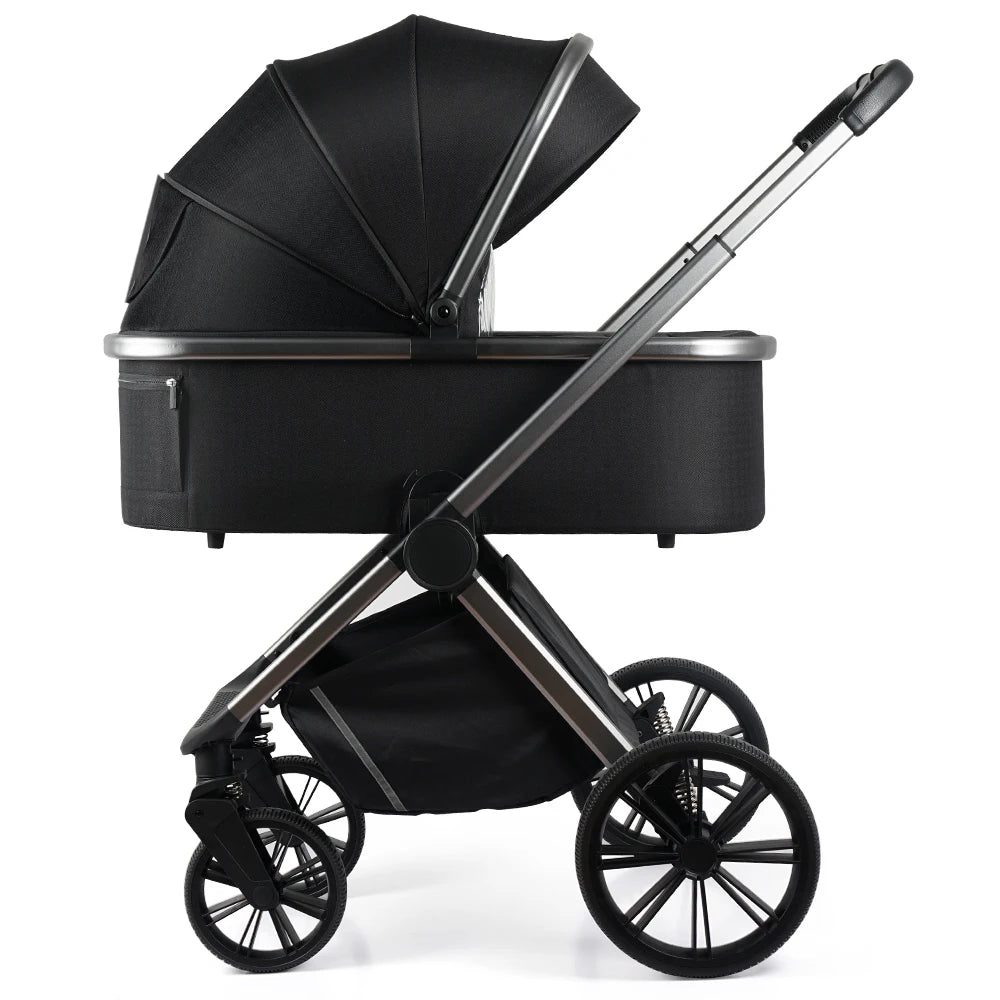 JMT-857674 3-in-1 Lightweight Foldable Stroller with Car Seat for Infants and Toddlers