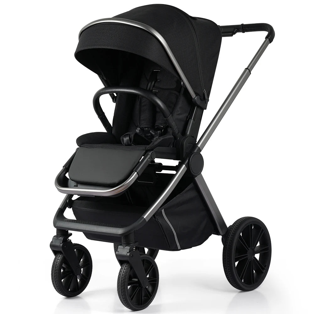 JMT-857674 3-in-1 Lightweight Foldable Stroller with Car Seat for Infants and Toddlers