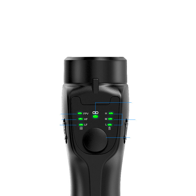 JMT-857674 Three-Axis Handheld Anti-Shake Stabilizer for Smartphones with Remote Control