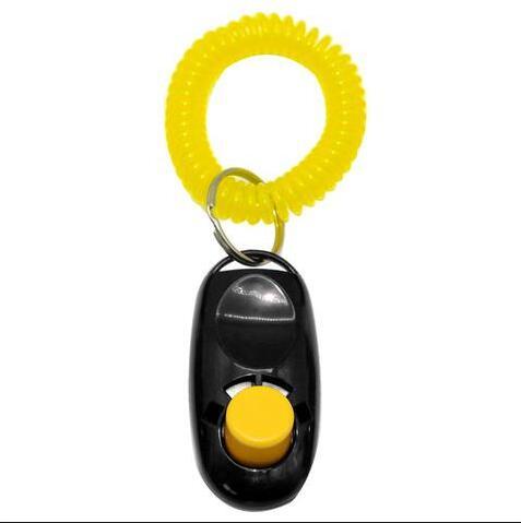 JMT-857802 Dog Training Clicker with Key Ring and Wrist Strap in Various Colors