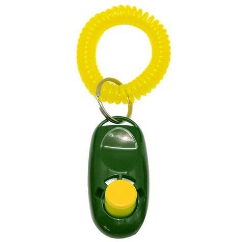 JMT-857802 Dog Training Clicker with Key Ring and Wrist Strap in Various Colors