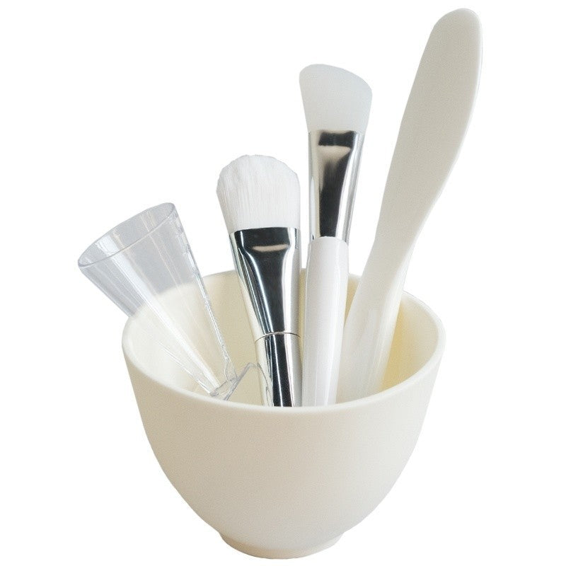 JMT-857802 Silicone Face Mask Mixing Tools Set - 5-Piece Kit for Skincare and Beauty Applications