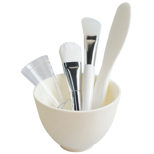 JMT-857802 Silicone Face Mask Mixing Tools Set - 5-Piece Kit for Skincare and Beauty Applications