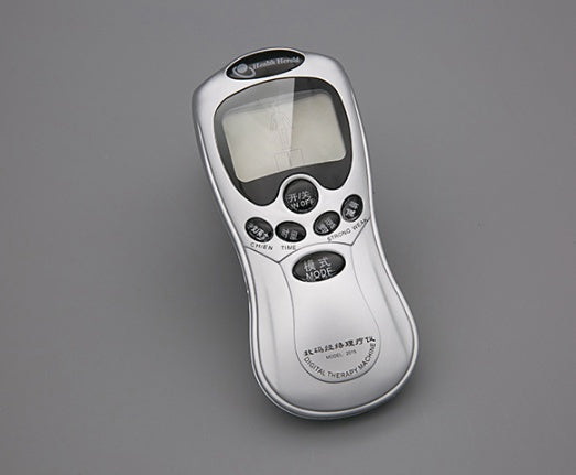 JMT-858058 Digital Meridian Physiotherapy Multi-Function Portable Pulse Massager with Self-Adhesive Electrode Pads