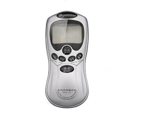 JMT-858058 Digital Meridian Physiotherapy Multi-Function Portable Pulse Massager with Self-Adhesive Electrode Pads