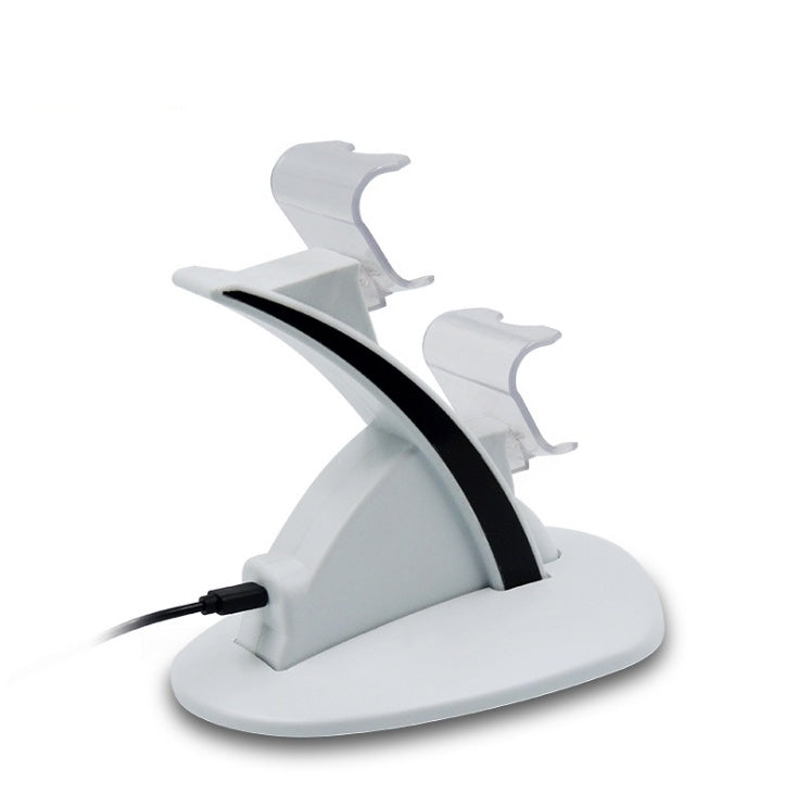 JMT-858122 Dual Charging Dock for PS4 Controllers with Blue LED Indicator