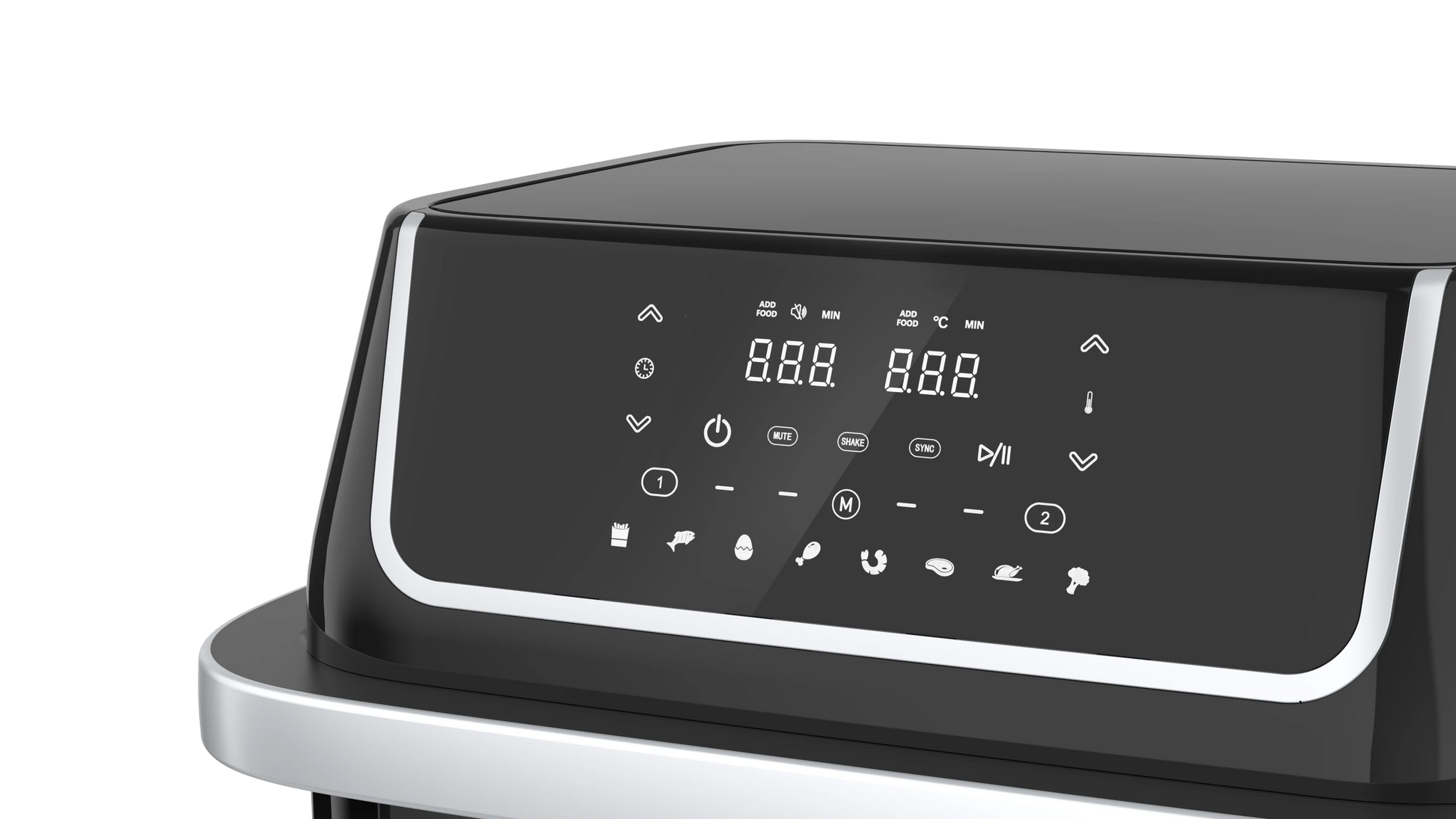 JMT-858570 10L Dual-Core Air Fryer with Digital Control and Pre-set Functions for Healthy Cooking