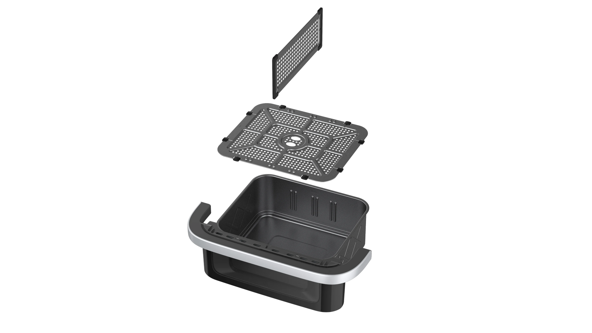 JMT-858570 10L Dual-Core Air Fryer with Digital Control and Pre-set Functions for Healthy Cooking