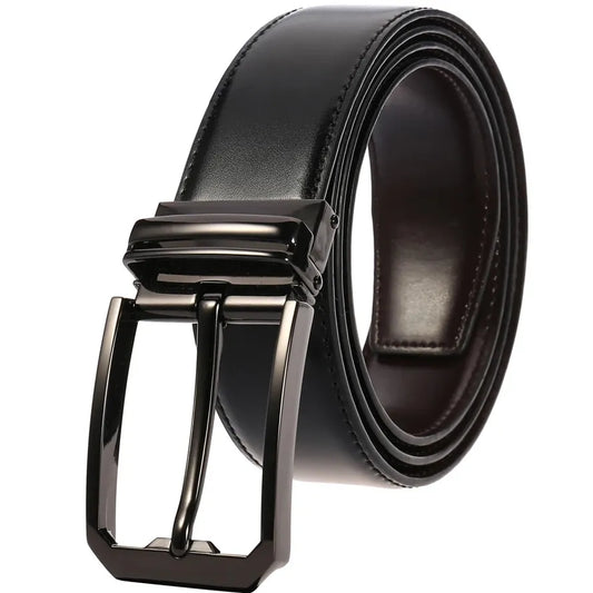 JMT-858570 Elegant Men’s Pin Buckle Leisure Belt - Model LY35-3557-1