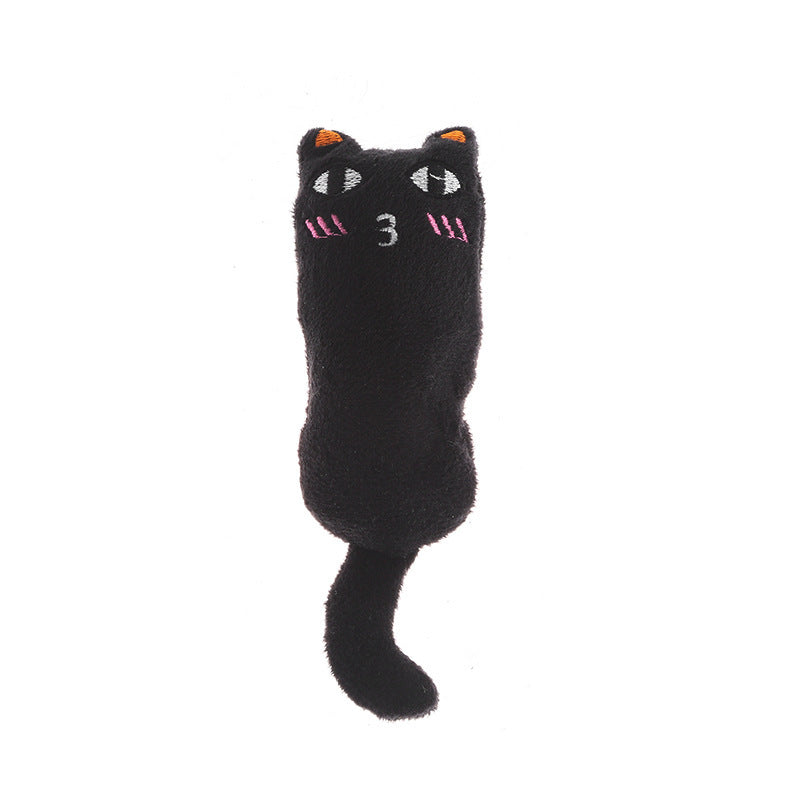 JMT-858634 Bite-Resistant Cat Toy with Mint Scent and Crinkly Texture – Multiple Expressions Available