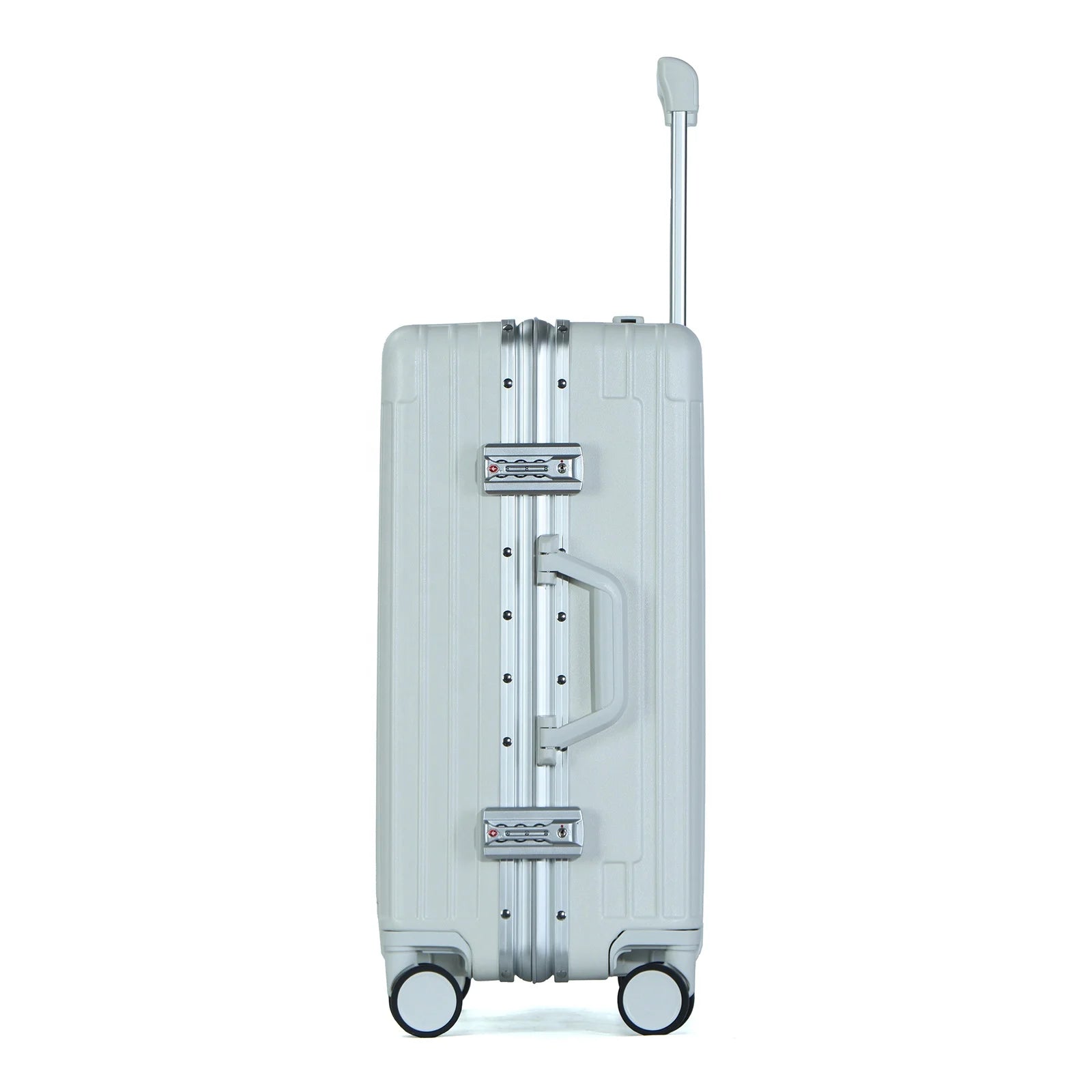 JMT-858698 Custom Lightweight 4-Wheel Trolley Luggage with Aluminium Frame for Travel