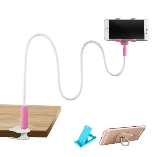 JMT-858826 Adjustable Bedside Mobile Phone and Tablet Stand with 360-Degree Rotation