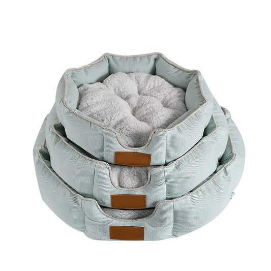 JMT-859274 Cozy Cotton Nest Mat for Cats and Dogs - Warm Winter Pet Bedding