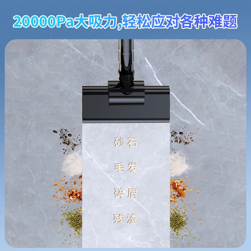 JMT-859274 High-Power Handheld Cordless Vacuum Cleaner with 16000Pa Suction and Brushless Motor