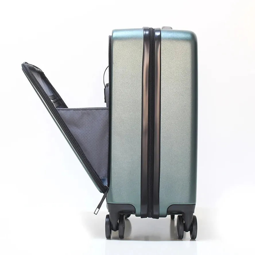 JMT-859530 Polycarbonate Cabin Trolley Luggage for Business Travel - 2020 Model