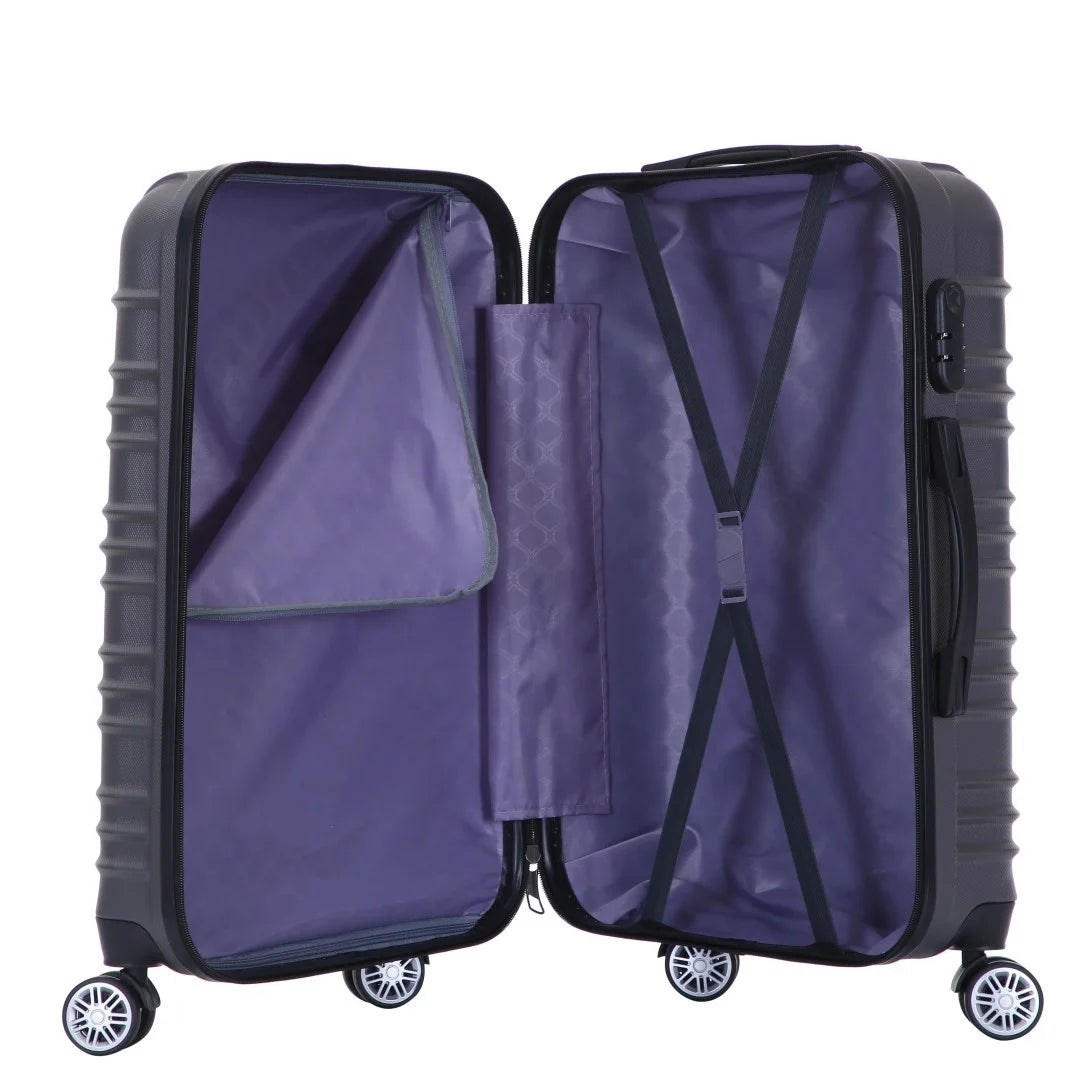 JMT-859850 Luggage Set with Beauty Case – 12/20/24/28 Inch Suitcases and Trolley System