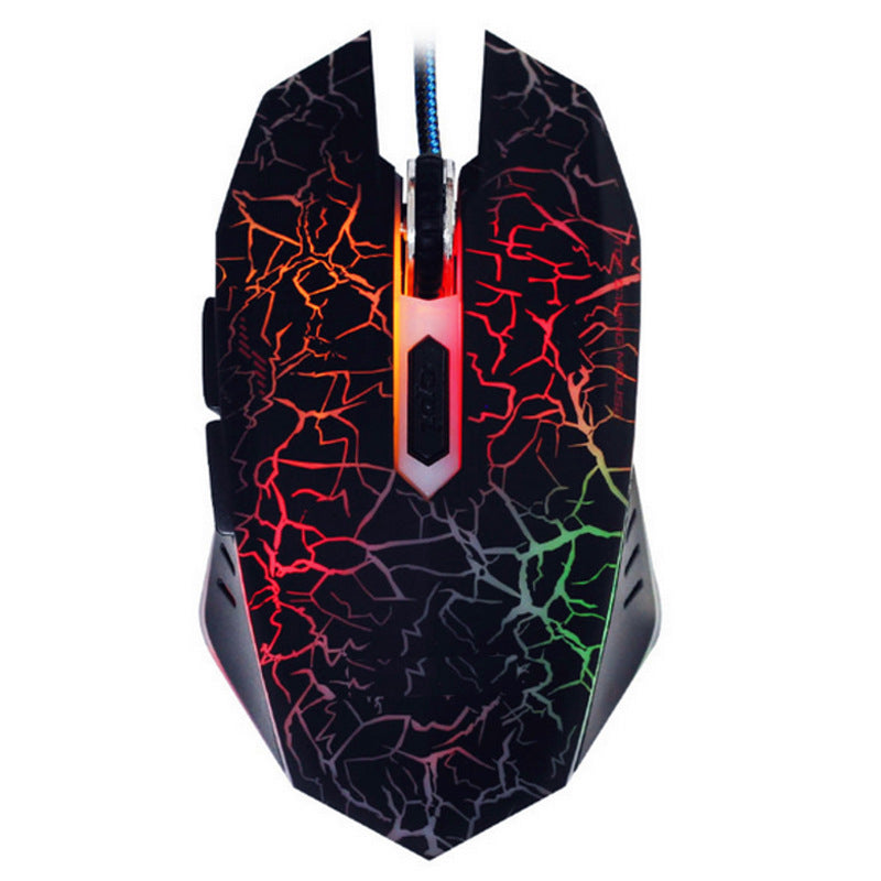 JMT-859978 Gaming Keyboard and Mouse Set with Tri-Color Backlight, USB Wired Connection, 108 Keys, Russian Layout
