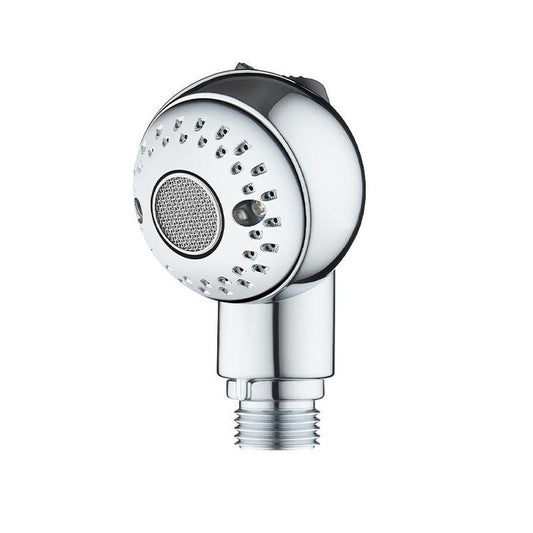 JMT-860042 Non-Pressure Handheld Shower Head for Gentle Washing of Pets and Babies, Easy Installation, ABS Plastic, Silver