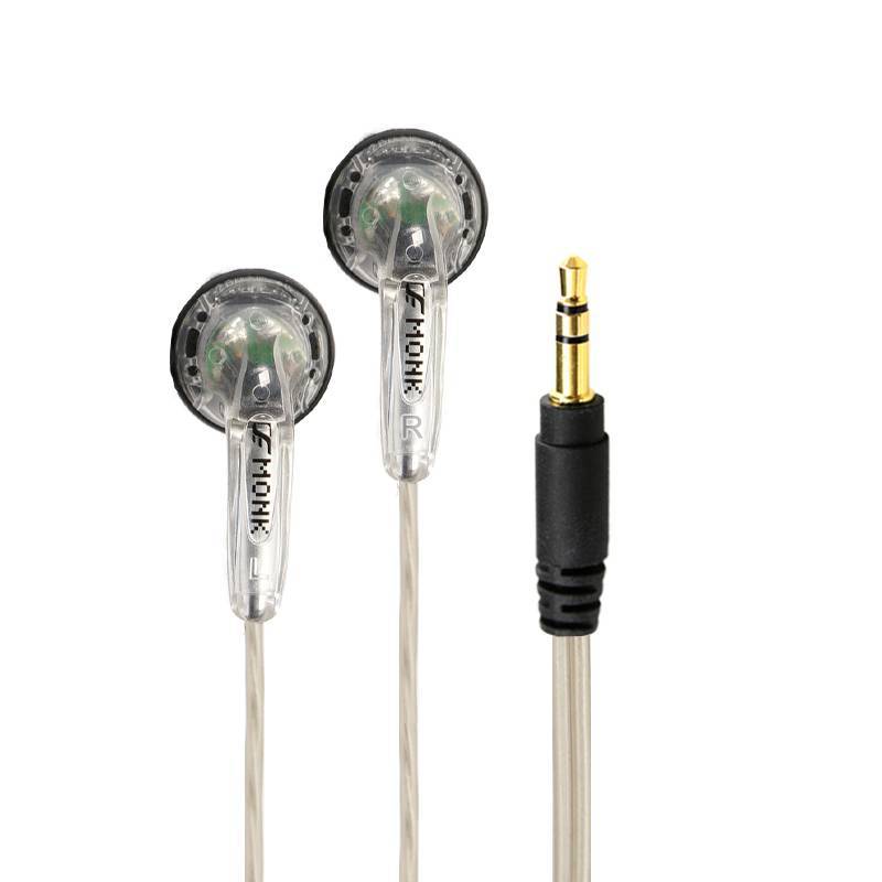 JMT-860106 Flat Head Wired Earphones with 3.5mm Plug - HiFi Sound, 1.2m Cable, Compatible with Android, iOS, and Windows Devices