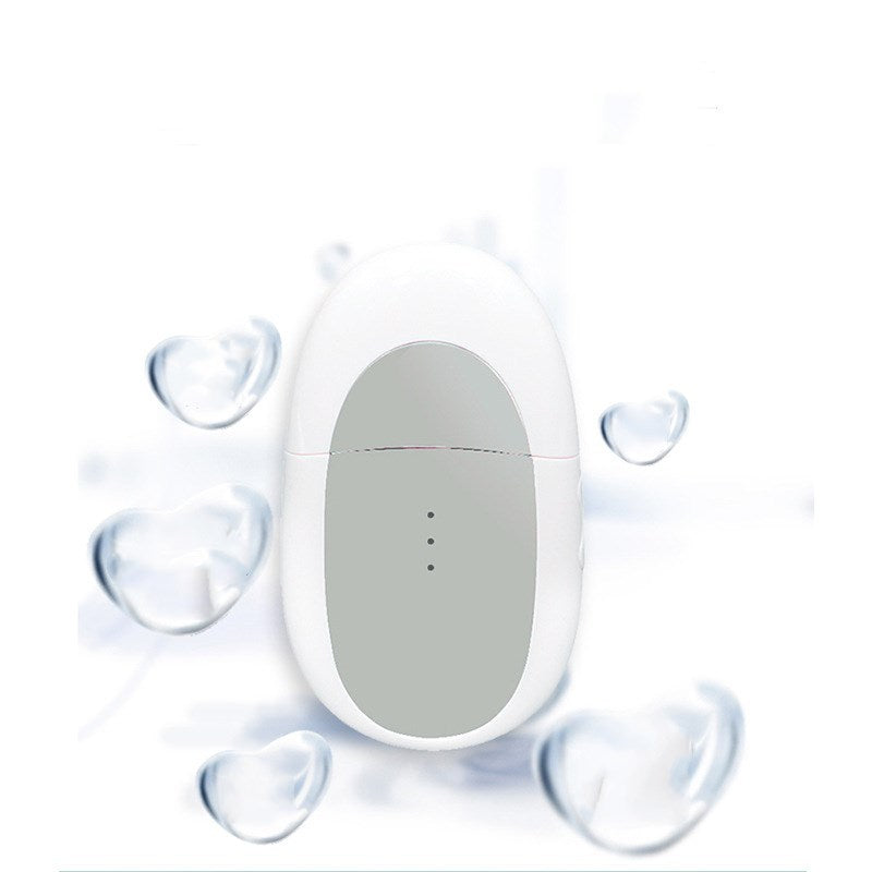 JMT-860362 Eye Relaxation Hot Compress Instrument - Model SK0502, USB Charging, Anion Technology, Pearl White