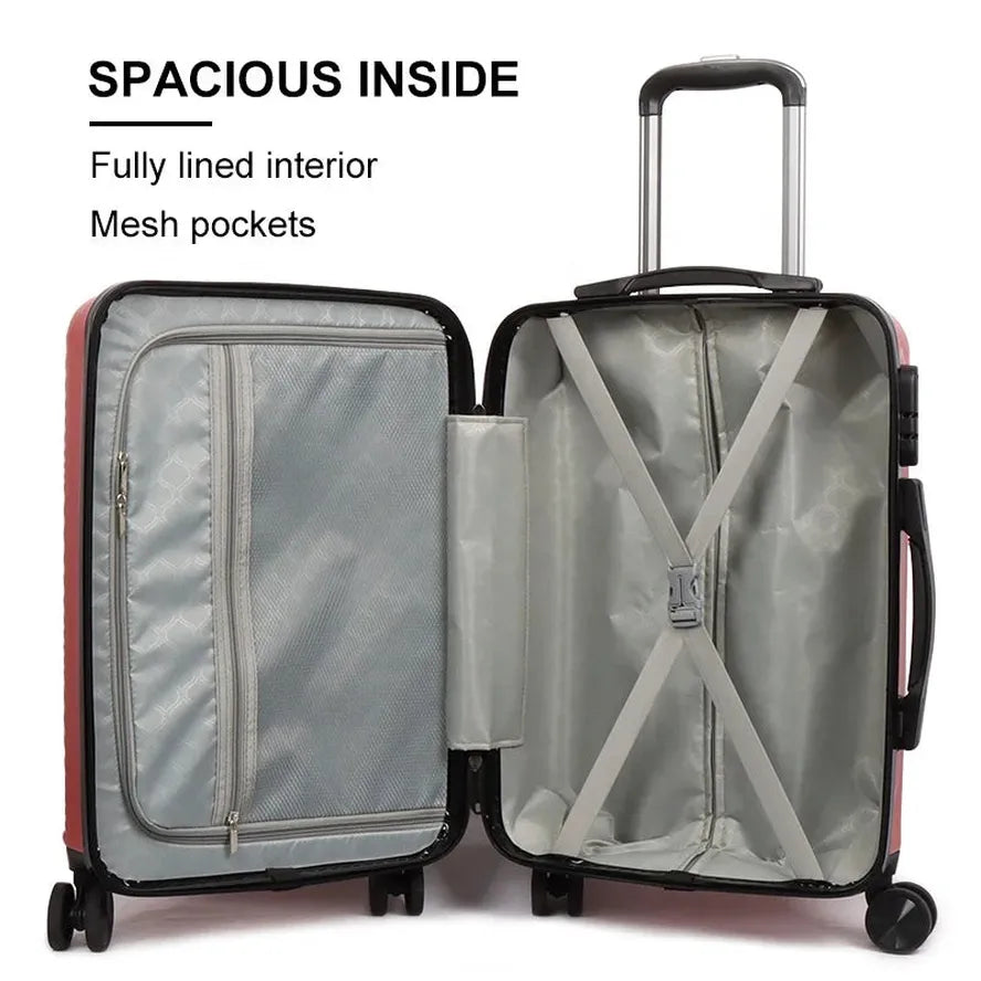 JMT-860682 Custom Travel Trolley Case Set for Women - Stylish and Versatile Luggage Solution