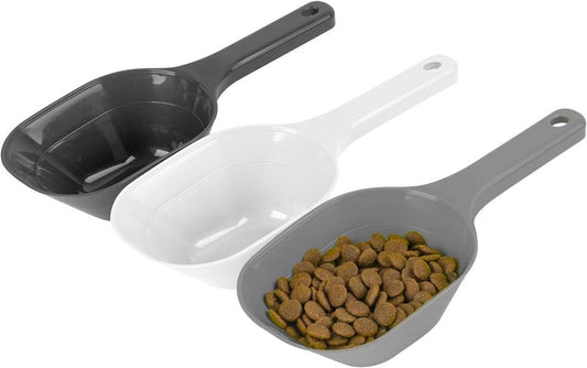 JMT-860938 Pet Food Scoop with Measurement Lines - 1 Cup Capacity, BPA-Free, Dishwasher Safe, Made with 25% Recycled Plastic