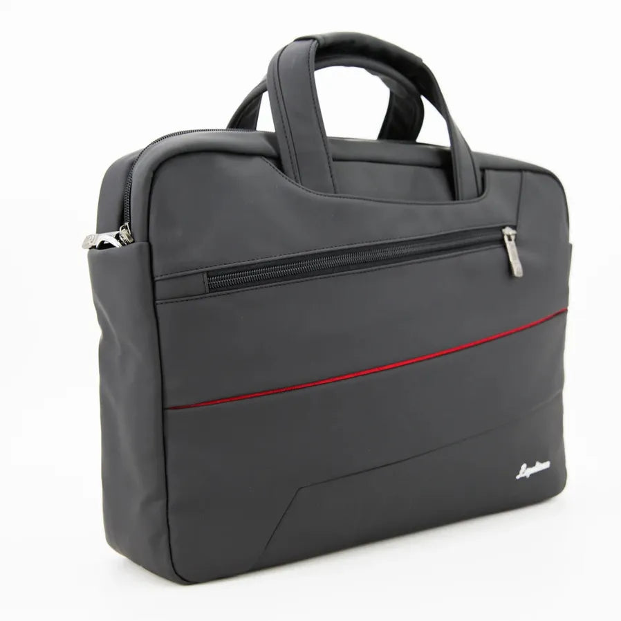 JMT-860938 Polyester Business Laptop Bag with Side Zipper for Daily Use