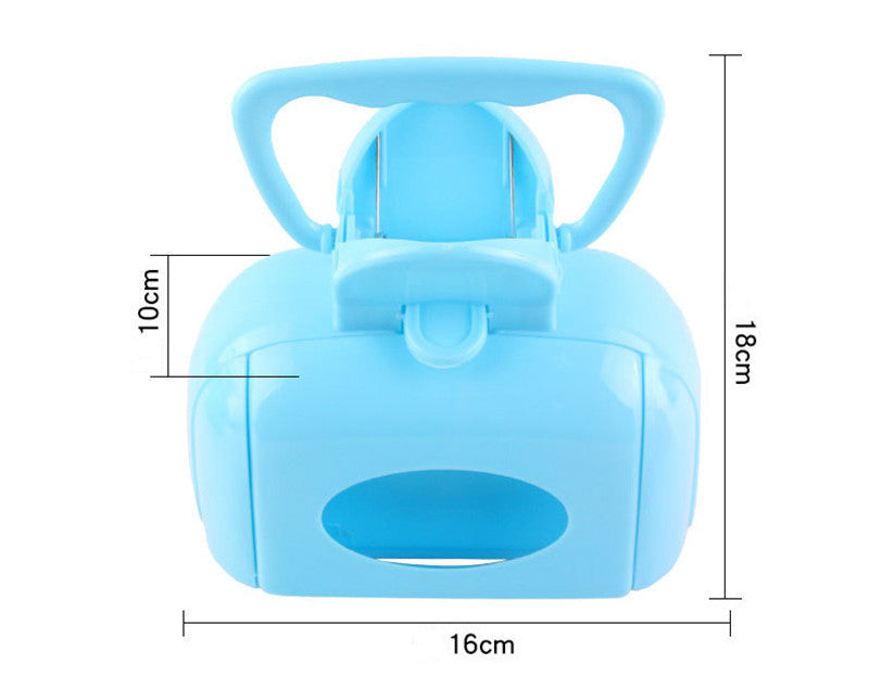 JMT-861130 Eco-Friendly Pet Toilet Cleaning Supplies - Durable Polypropylene in Blue, Red, and Green