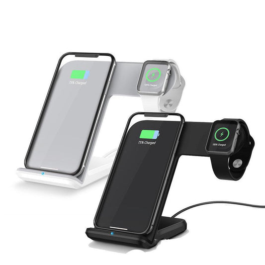 JMT-861130 Mobile Phone Wireless Charger with Type-C Cable and User Manual, Compact PC+ABS and Silicone Design