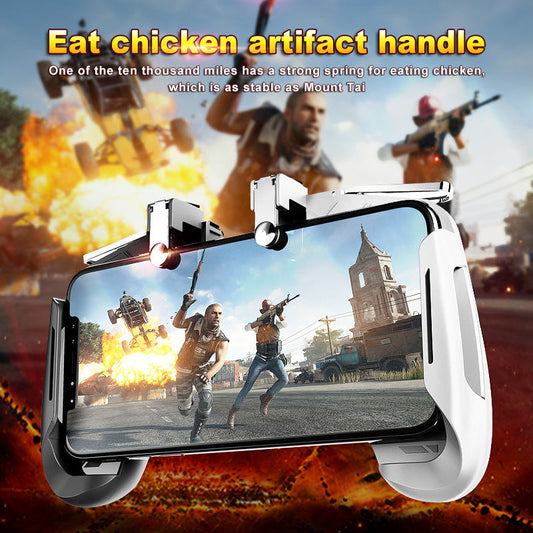 JMT-861578 Adjustable Game Controller with Trigger for Mobile Devices, Compatible with iOS and Android, Lightweight and Portable Design