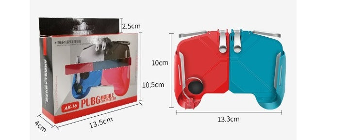 JMT-861578 Adjustable Game Controller with Trigger for Mobile Devices, Compatible with iOS and Android, Lightweight and Portable Design
