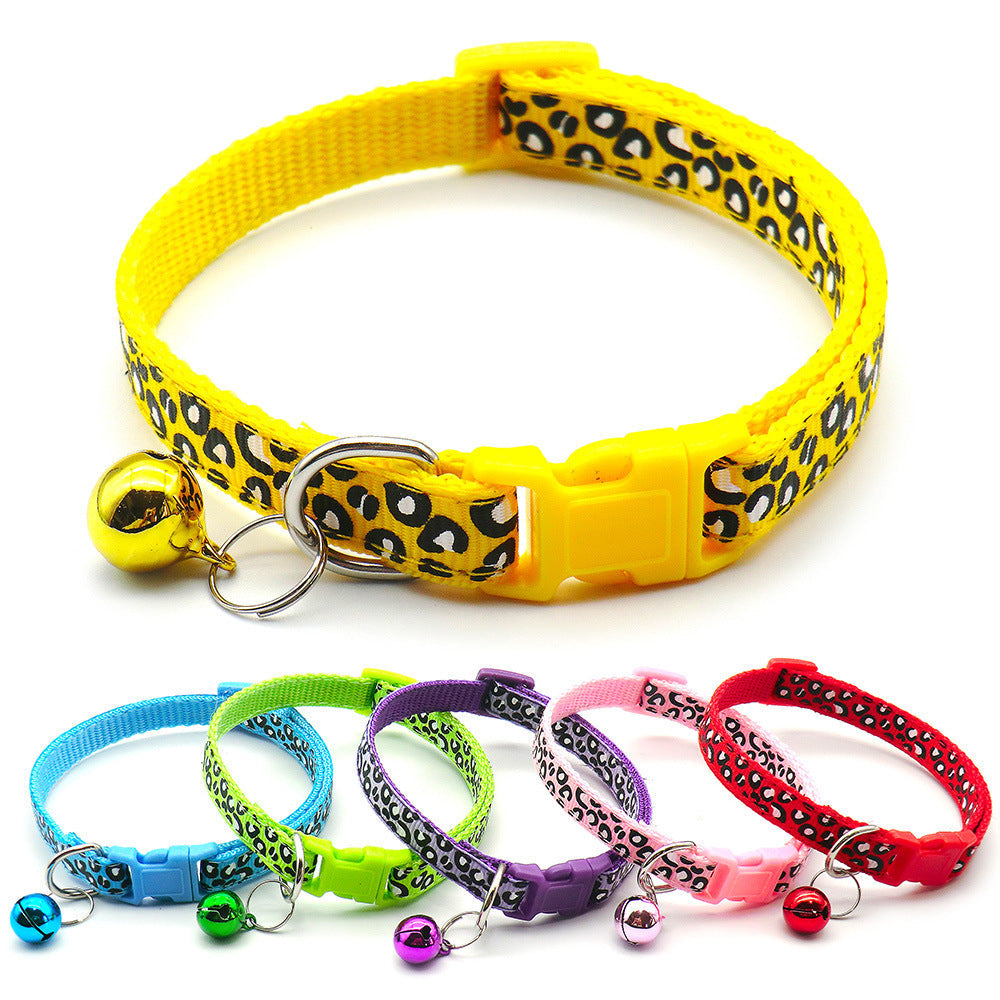 JMT-861770 Adjustable Cat Collar with Plastic Buckle, Multiple Colors Available
