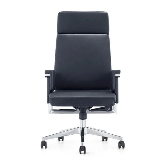 JMT-862026 Executive Office Armchair with PU/Leather Upholstery and Adjustable Height, Model JA-28