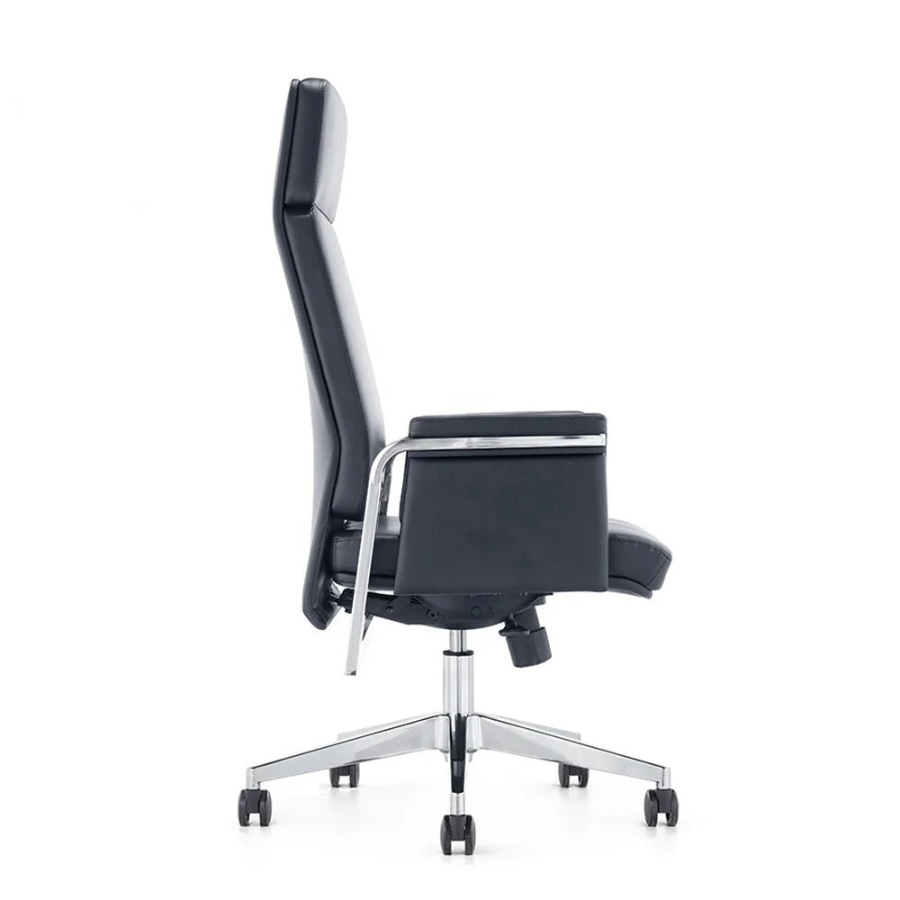 JMT-862026 Executive Office Armchair with PU/Leather Upholstery and Adjustable Height, Model JA-28