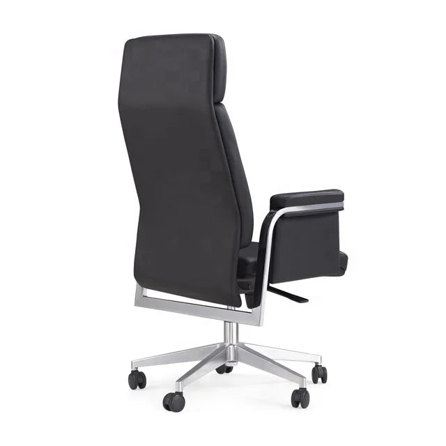 JMT-862026 Executive Office Armchair with PU/Leather Upholstery and Adjustable Height, Model JA-28