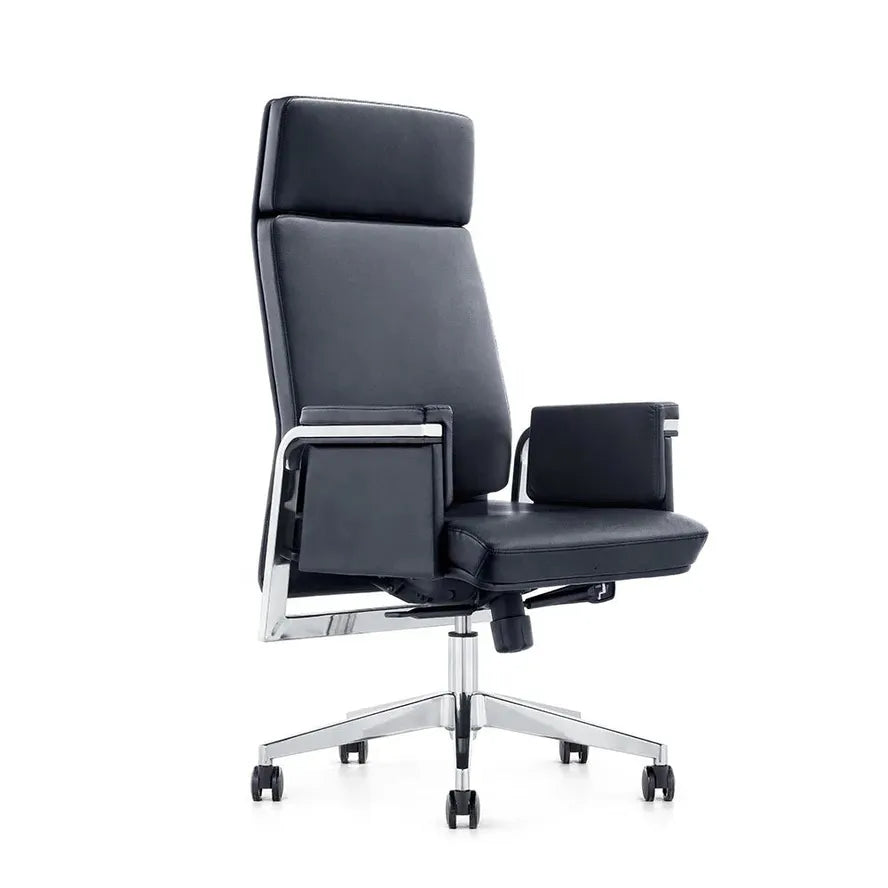 JMT-862026 Executive Office Armchair with PU/Leather Upholstery and Adjustable Height, Model JA-28