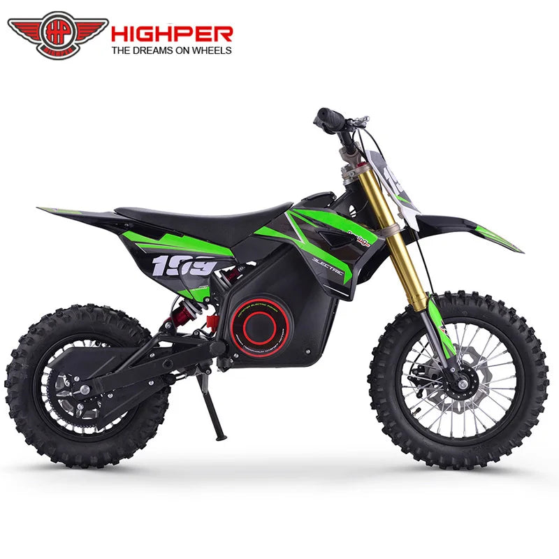 JMT-862026 Highper 1300W 48V Electric Dirt Bike for Kids - Off-Road Fun and Adventure , Top Speed 27.9 mph