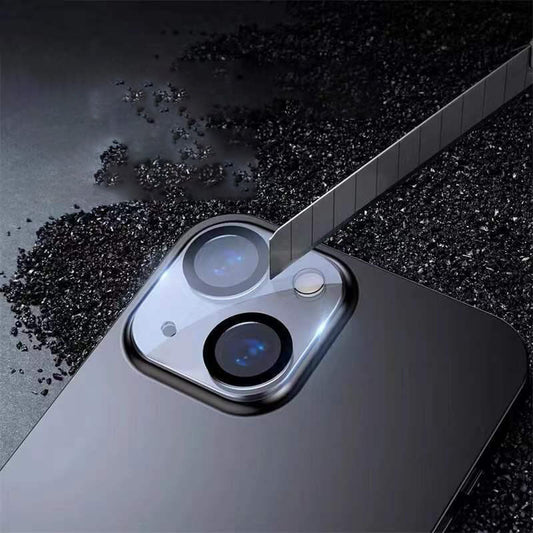 JMT-862602 3D Tempered Glass Lens Protection Film for iPhone Models - HD, Explosion-Proof, Anti-Fingerprint