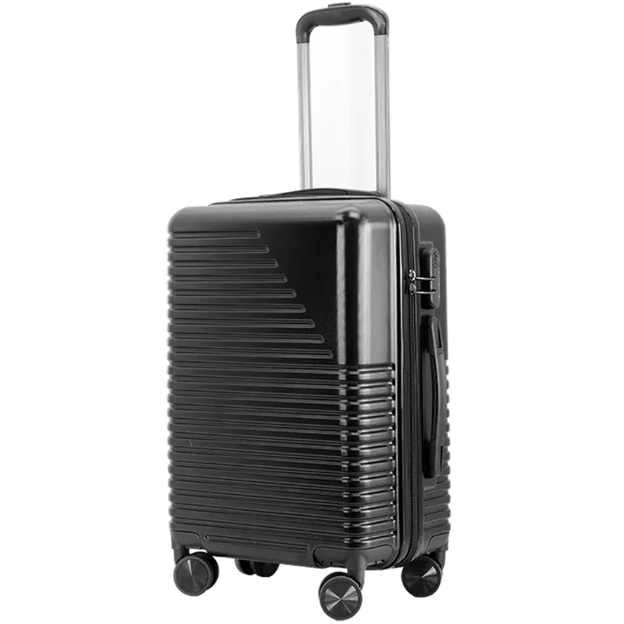 JMT-862986 Durable Men's Rolling Trolley Suitcase Travel Bag Set with Hand Luggage
