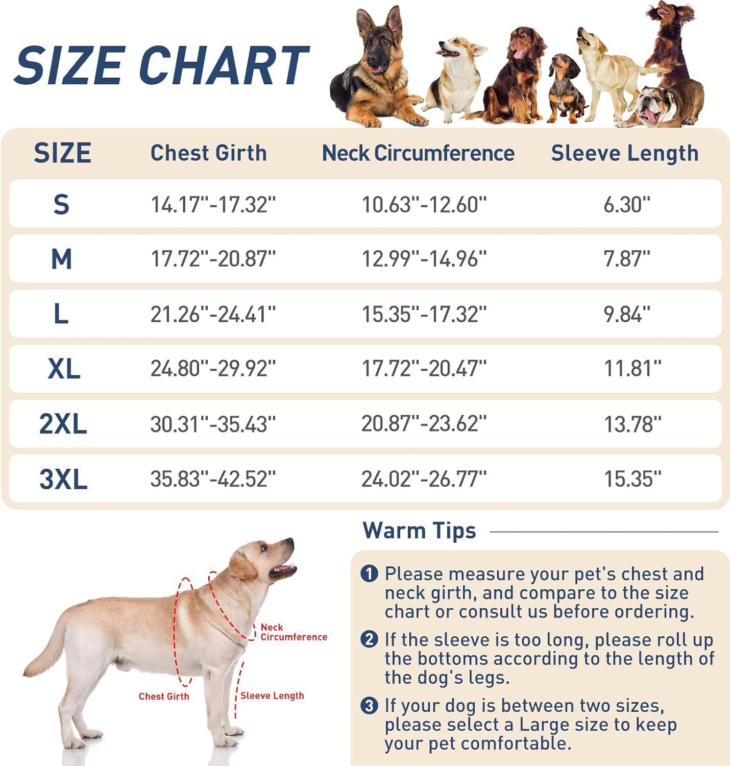 JMT-863050 Comfortable Pet Front Leg Sleeve Wrap for Healing Support - Anti-Licking Elbow Brace for Dogs