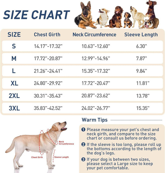 JMT-863050 Comfortable Pet Front Leg Sleeve Wrap for Healing Support - Anti-Licking Elbow Brace for Dogs
