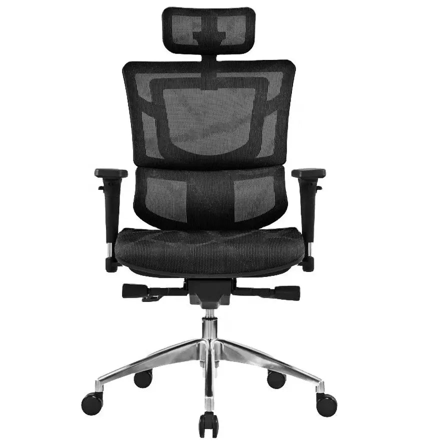 JMT-863178 Ergonomic Executive Mesh Office Chair with Swivel Function and Adjustable Features
