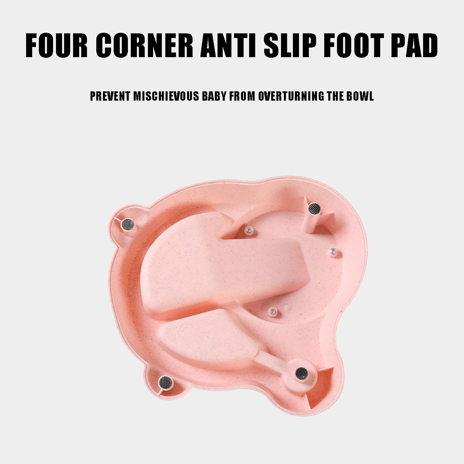 JMT-863434 Automatic Pet Feeder and Water Dispenser for Cats and Dogs - No Wet Mouth, Anti-Tip Design