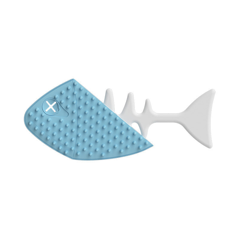 JMT-863498 Fishbone-Shaped Detangling Brush for Cats and Dogs - Perfect Grooming Tool for Pets